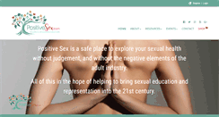 Desktop Screenshot of positivesex.com